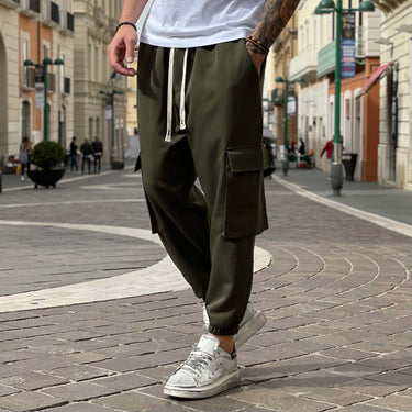 Pantalone cargo verde - FLAG STORE